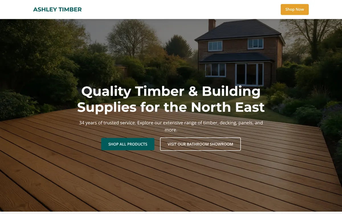 Ashley Timber on desktop