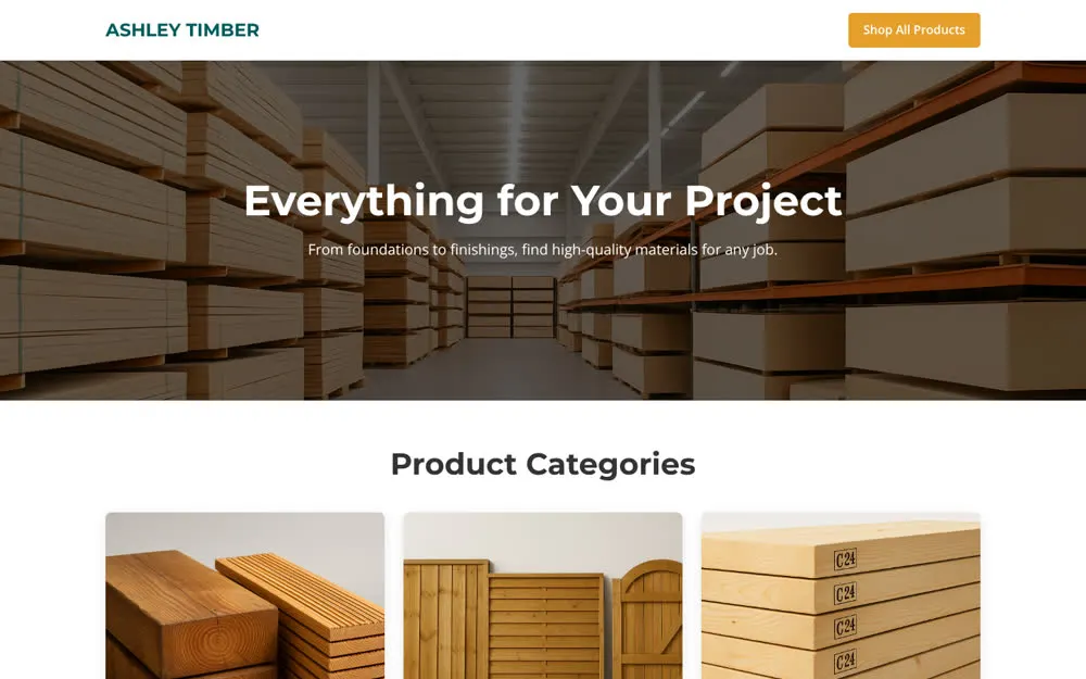 Product range