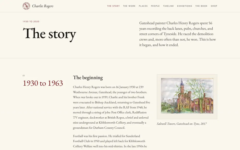 The story of a painter pursued by bulldozers
