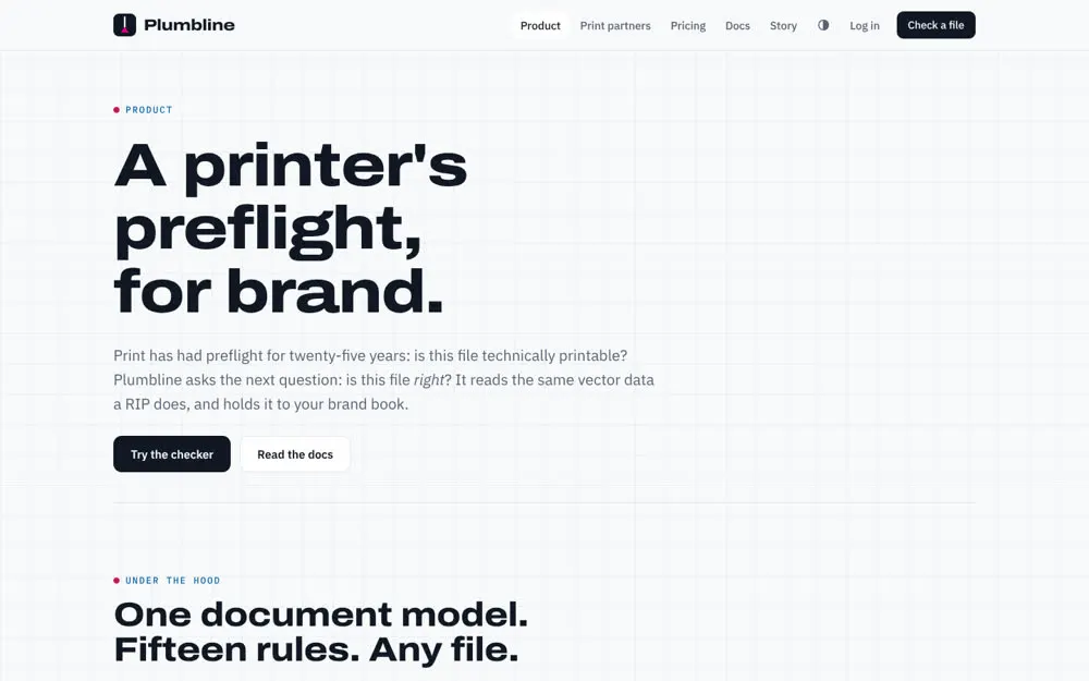 Product page