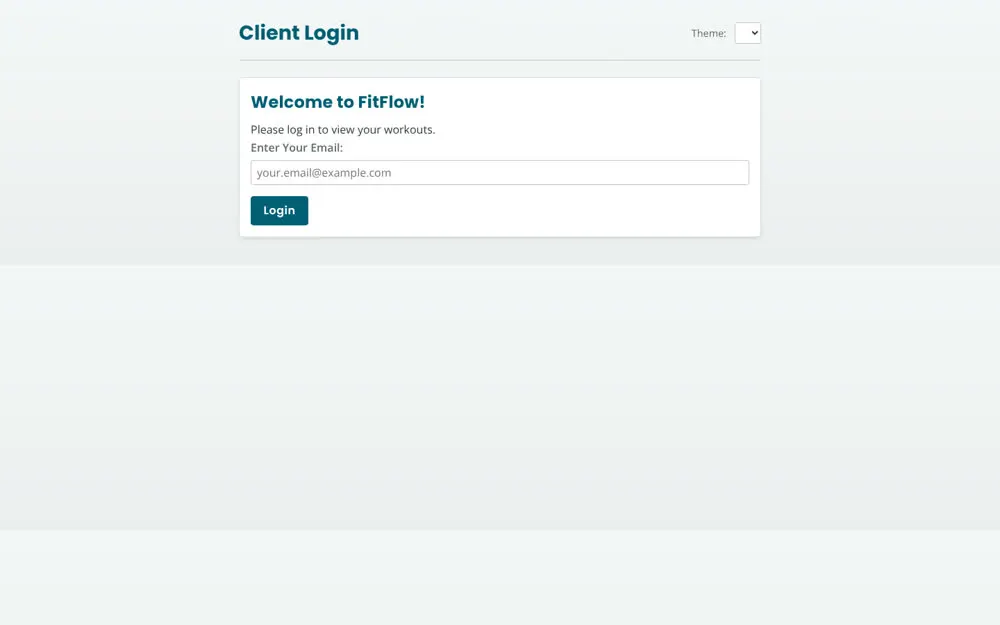Client portal
