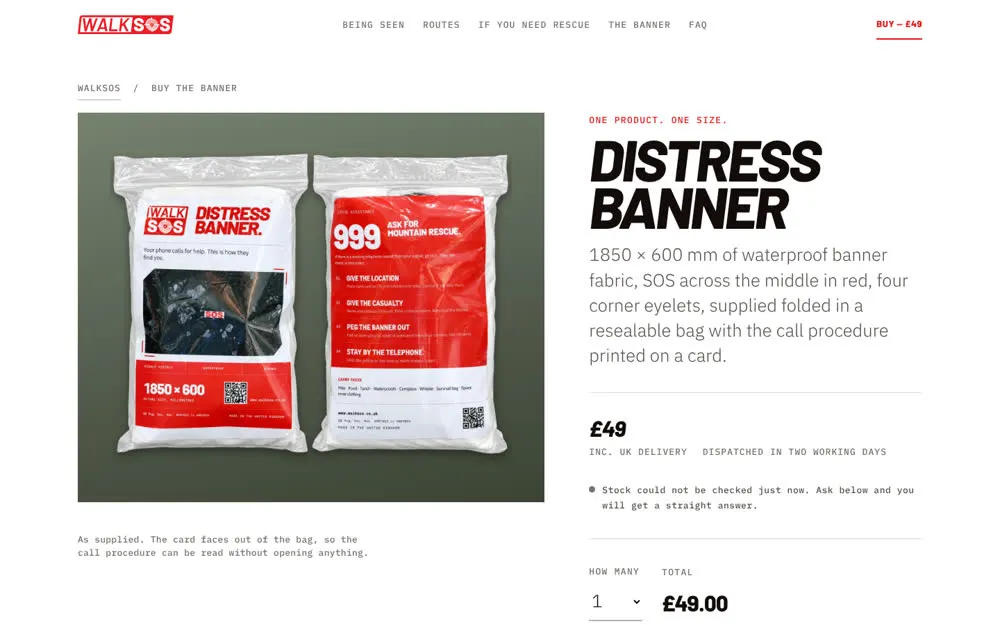 Buy the banner
